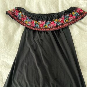 Size M Mini Off the Shoulder Dress